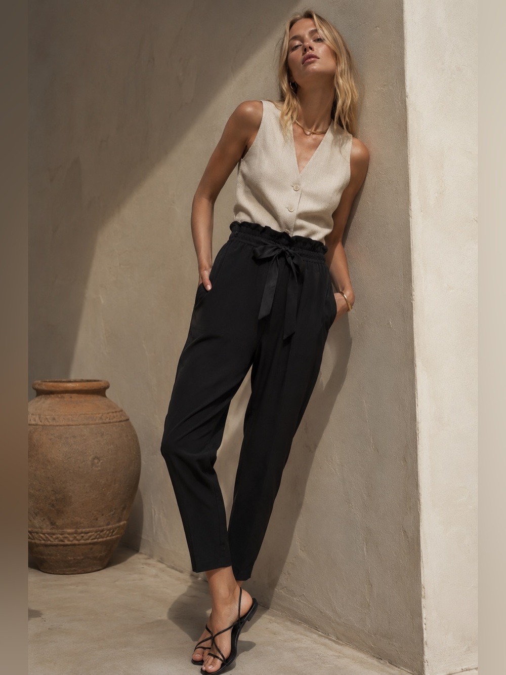 Zara black pant